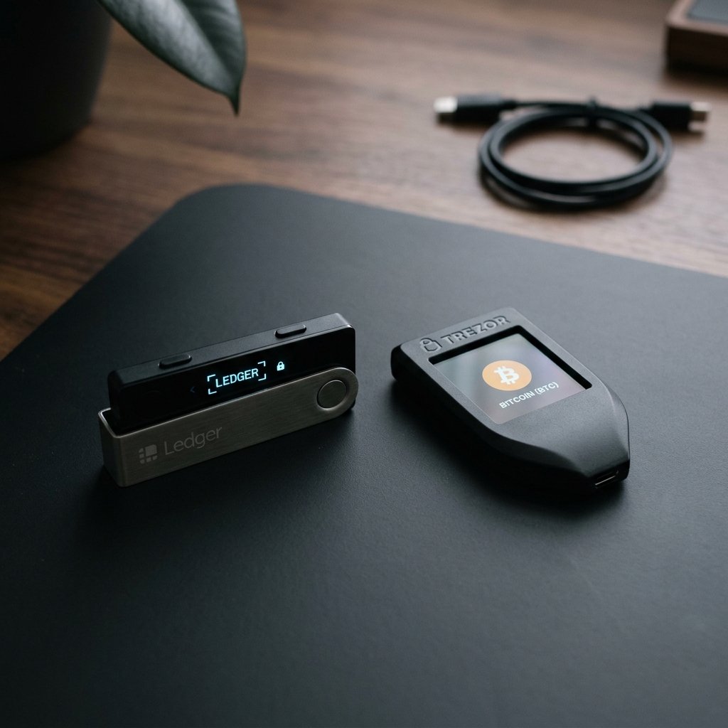 Ledger and Trezor hardware wallets – cold storage crypto security