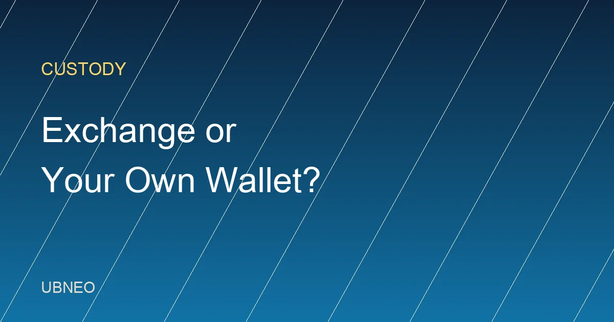 Keep Crypto on an Exchange or in Your Own Wallet?