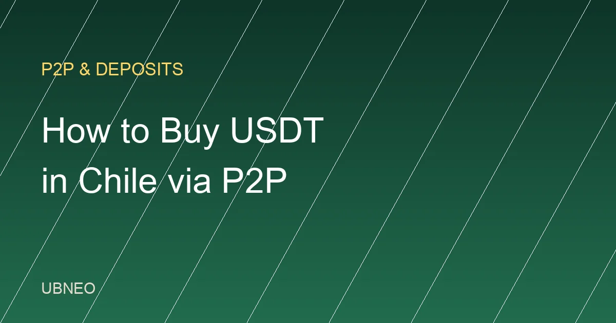 How to Buy USDT in Chile via P2P (2026 Guide)