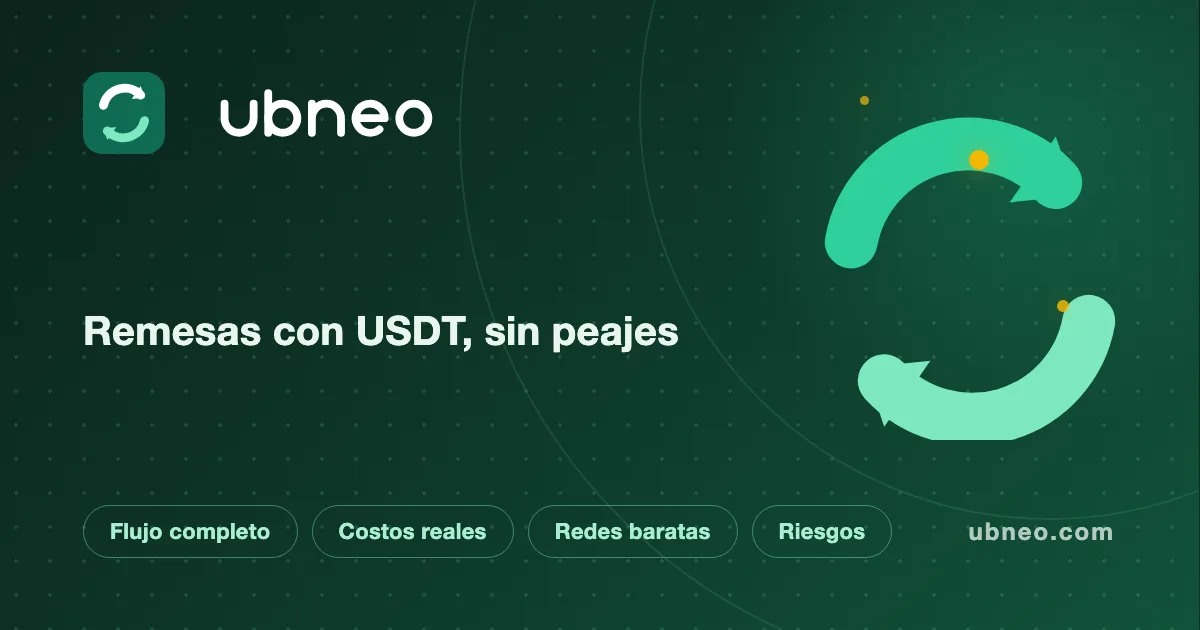 Enviar remesas con USDT a Latinoamérica: guía 2026
